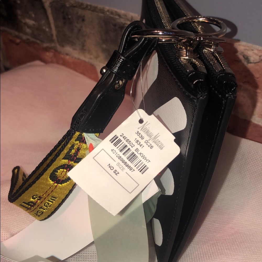 Brand new off-white clutch wallet